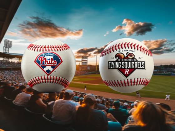 Richmond Flying Squirrels vs. Reading Fightin Phils